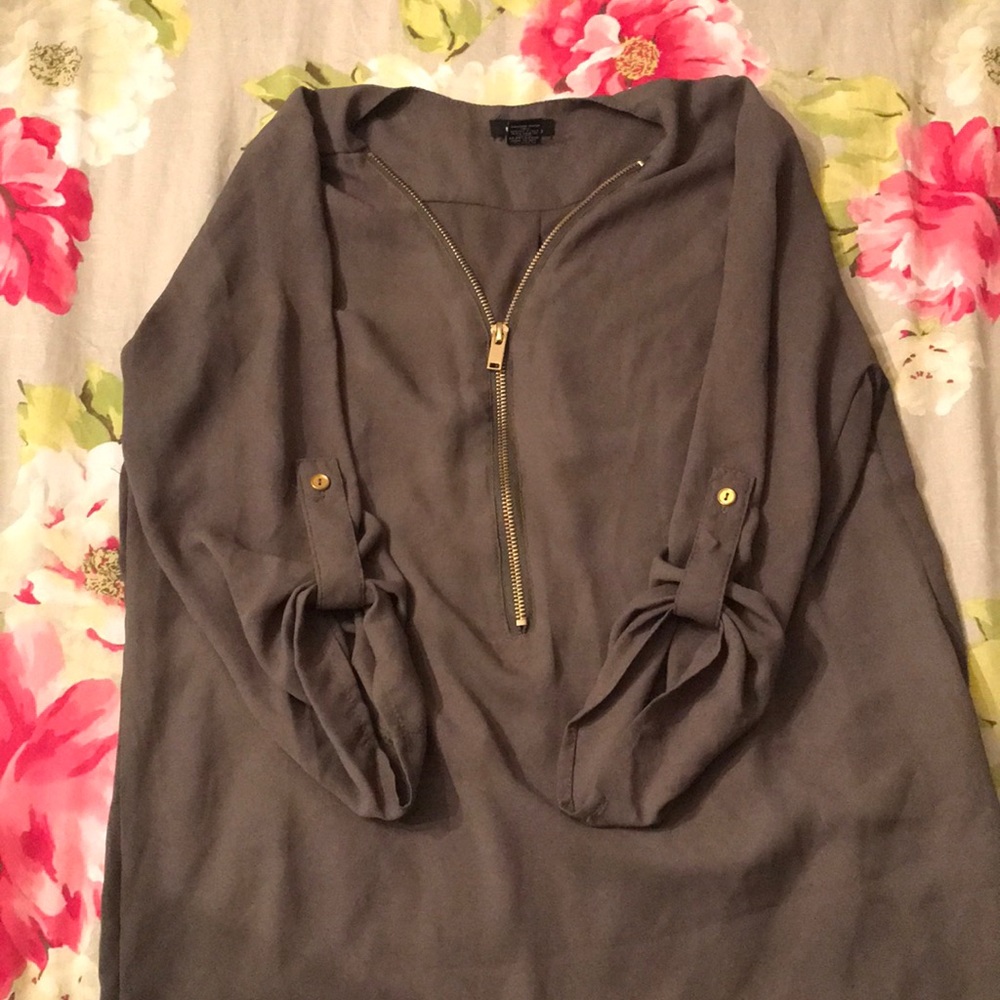 Army green tunic
